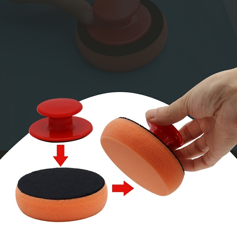 AliExpress Car Waxing Sponge Waxing Sponge Beauty Seam Hand Waxing Small Sponge Crystal Plating Sponge, view 6