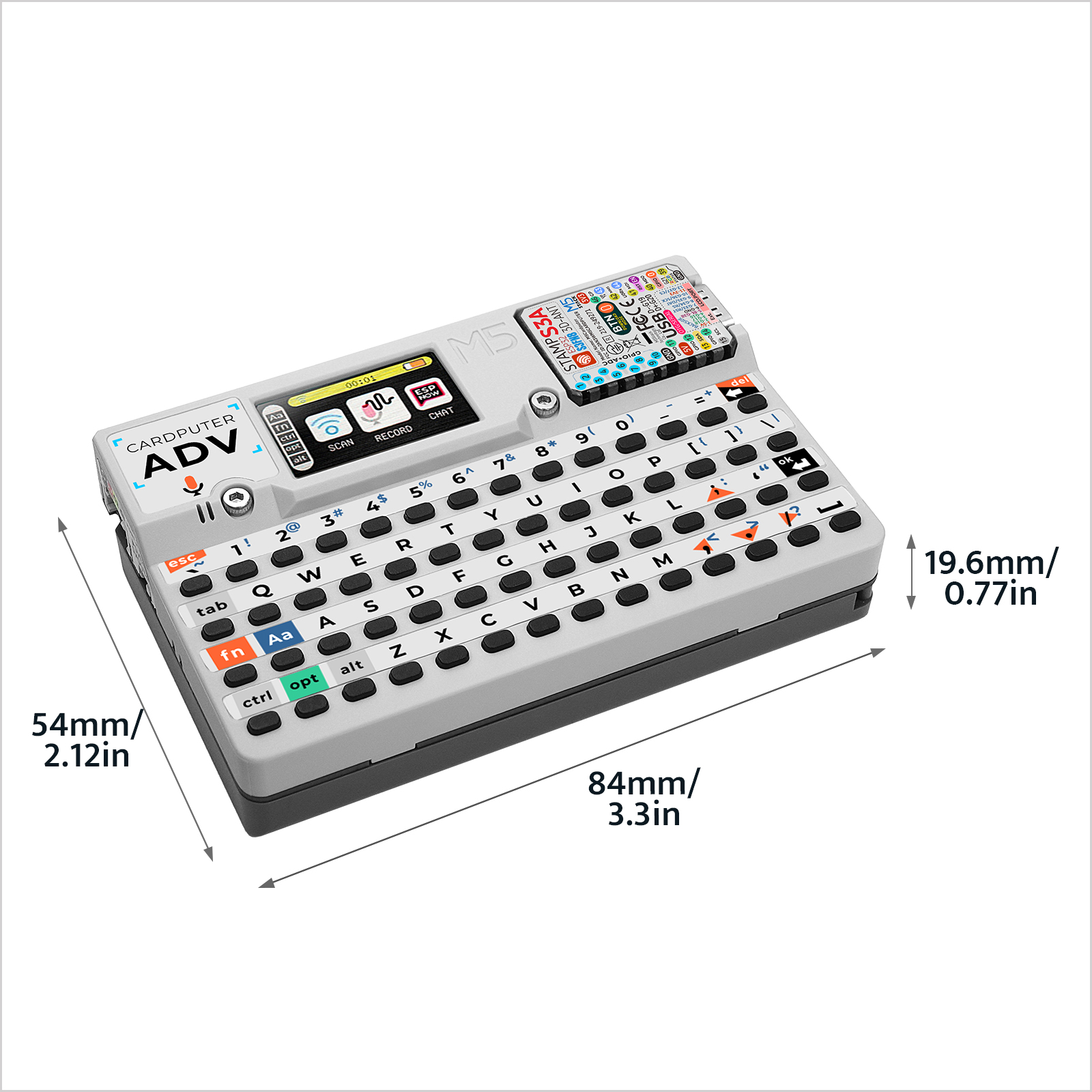 AliExpress Cardputer Adv ESP32 Keyboard Dev Kit, view 4