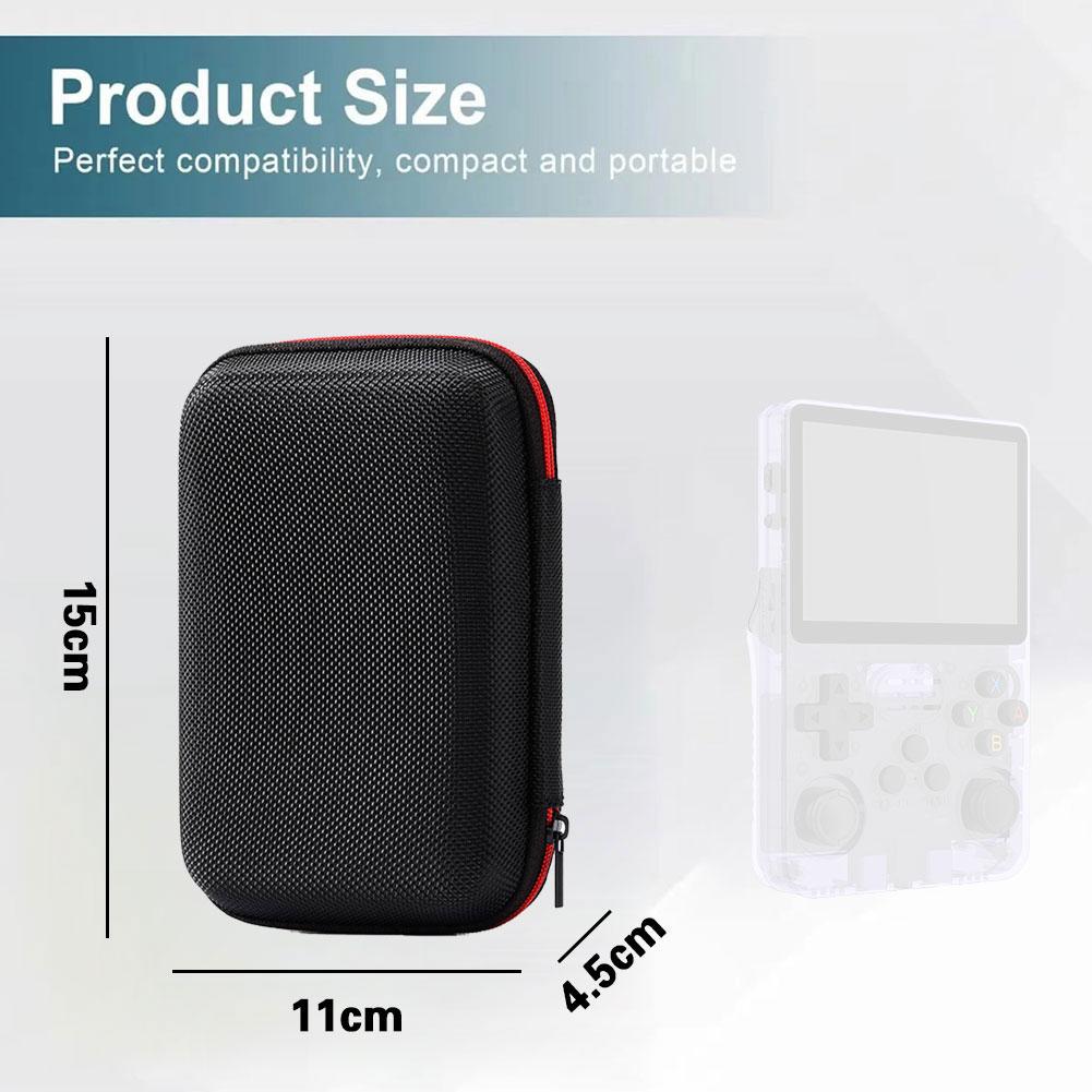 AliExpress Carrying Case for r36s R35S EVA Protective Hard Storage Bag Portable Protective Case With Mesh For Game Console Accessories, view 6