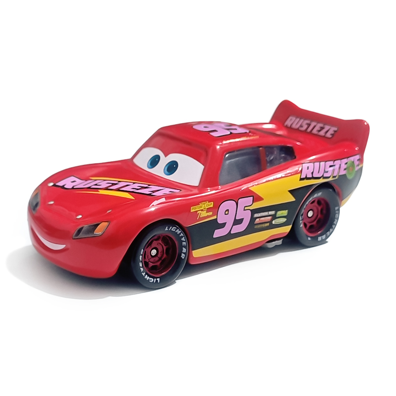 AliExpress Cars 2 Cars 3 Lightning McQueen Mater Sheriff Flo Ramone Alloy Cars 1:55 Metal Die Casting Model Cars Toys Birthday Gifts, view 2