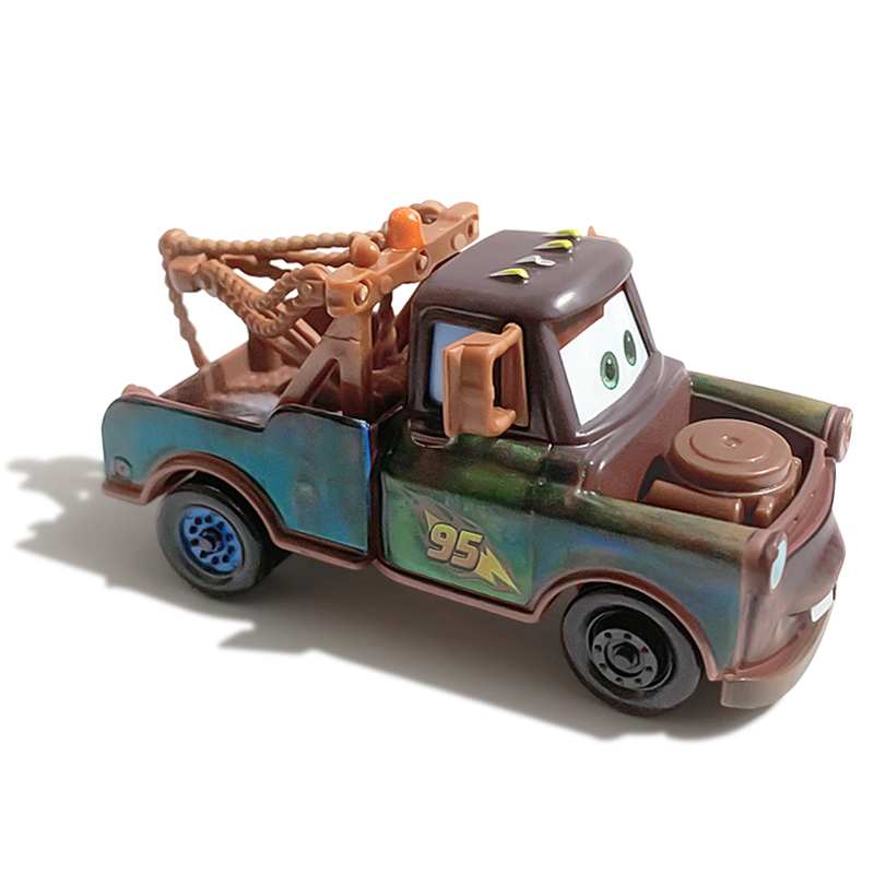 AliExpress Cars 2 Cars 3 Lightning McQueen Mater Sheriff Flo Ramone Alloy Cars 1:55 Metal Die Casting Model Cars Toys Birthday Gifts, view 3
