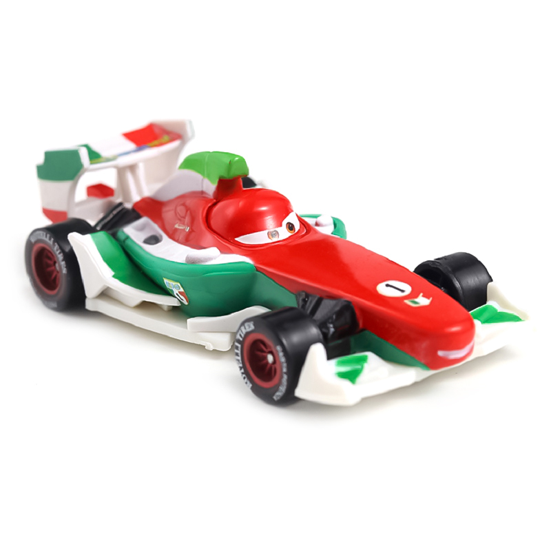 AliExpress Cars 2 Mater Pixar Car 3 Lightning Mcqueen Toy Diecast Metal F1 Francesco Bernoulli Chick Hicks Guido Luigi Racer for Child Gift