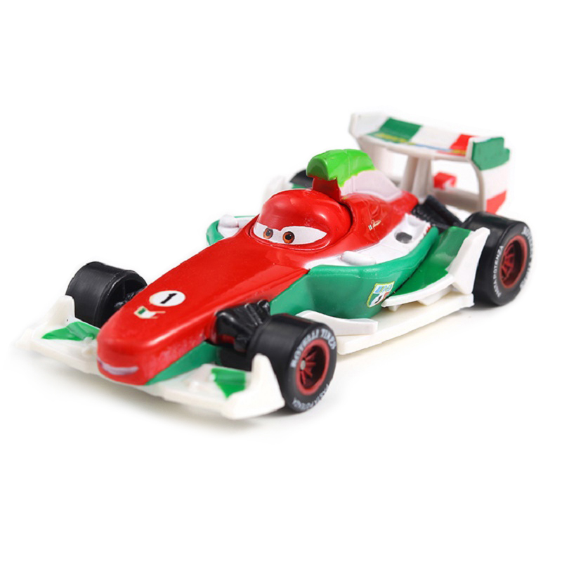 AliExpress Cars 2 Mater Pixar Car 3 Lightning Mcqueen Toy Diecast Metal F1 Francesco Bernoulli Chick Hicks Guido Luigi Racer for Child Gift, view 2