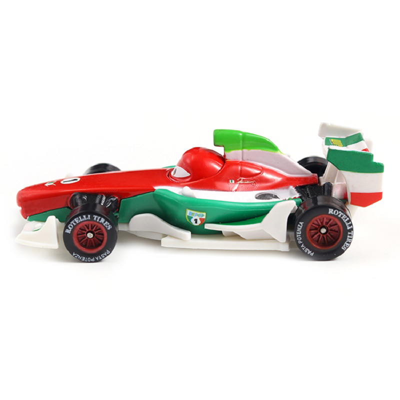 AliExpress Cars 2 Mater Pixar Car 3 Lightning Mcqueen Toy Diecast Metal F1 Francesco Bernoulli Chick Hicks Guido Luigi Racer for Child Gift, view 3