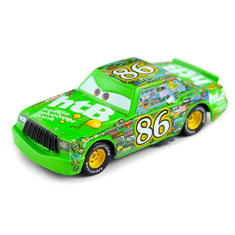 AliExpress Cars 3 Pixar Cars No.86 Chick Hicks Metal Diecast Toy Car 1:55 Lightning McQueen Children's Gift