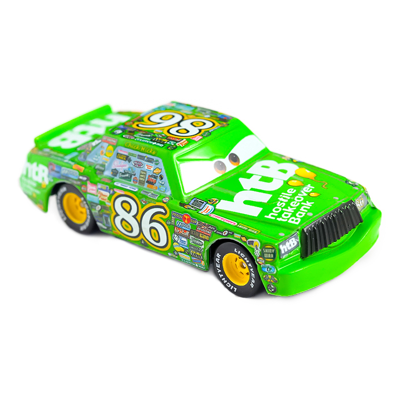 AliExpress Cars 3 Pixar Cars No.86 Chick Hicks Metal Diecast Toy Car 1:55 Lightning McQueen Children's Gift, view 2
