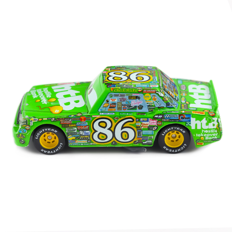 AliExpress Cars 3 Pixar Cars No.86 Chick Hicks Metal Diecast Toy Car 1:55 Lightning McQueen Children's Gift, view 3
