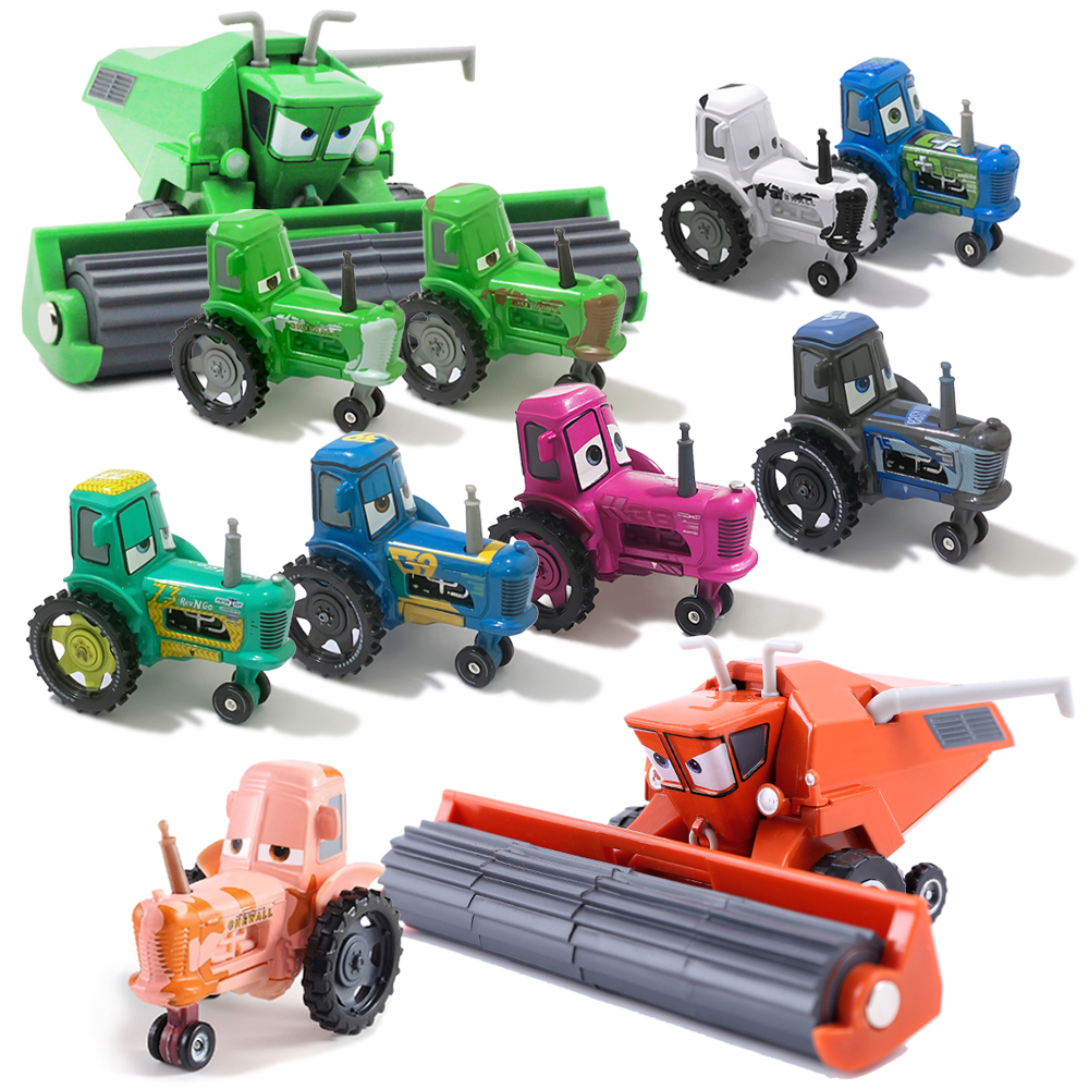 AliExpress Cars 3 Toy Car Harvester Frank Tractor Chewall Farmland Guardian Alloy Diecasting Car Model Toy Children's Gift