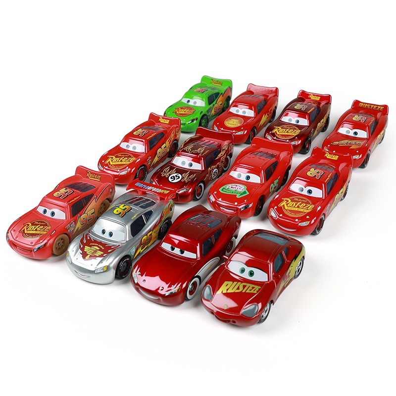 AliExpress Cars Toy Lightning McQueen Series 1:55 Diecast Model Basic Styles And Plated Version Children's Alloy Toy Car, view 2