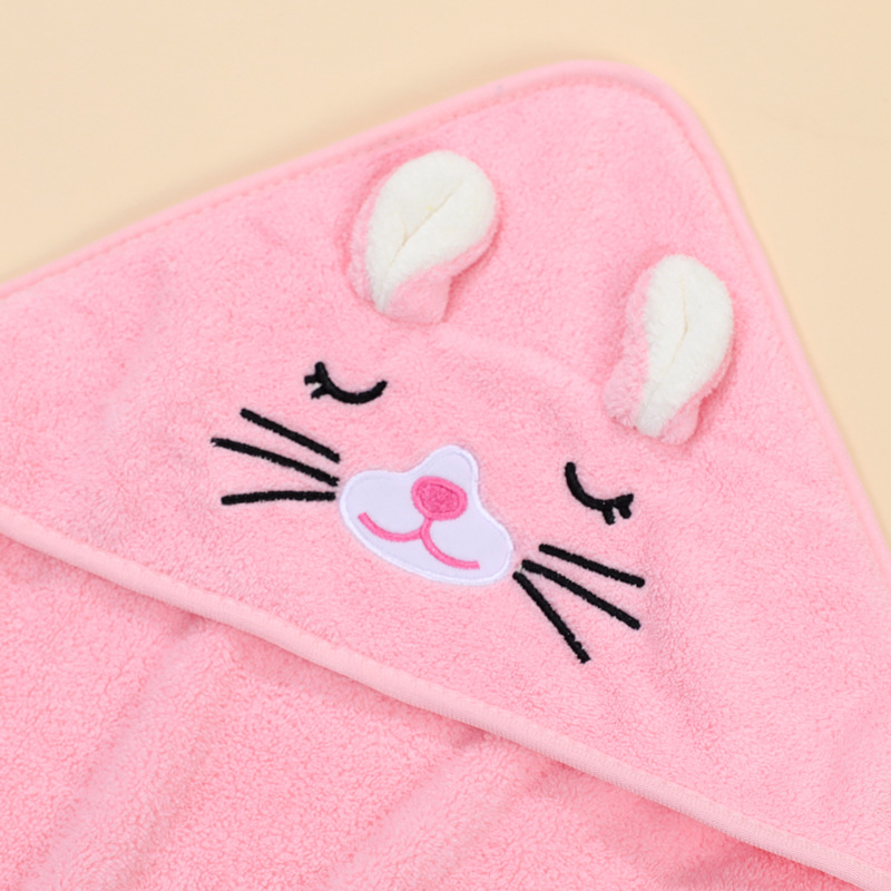 AliExpress Cartoon Baby Bath Towels Soft Newborn Hooded Towel Blanket Cute Toddler Bathrobe Warm Sleeping Swaddle Wrap for Boys Girls, view 5