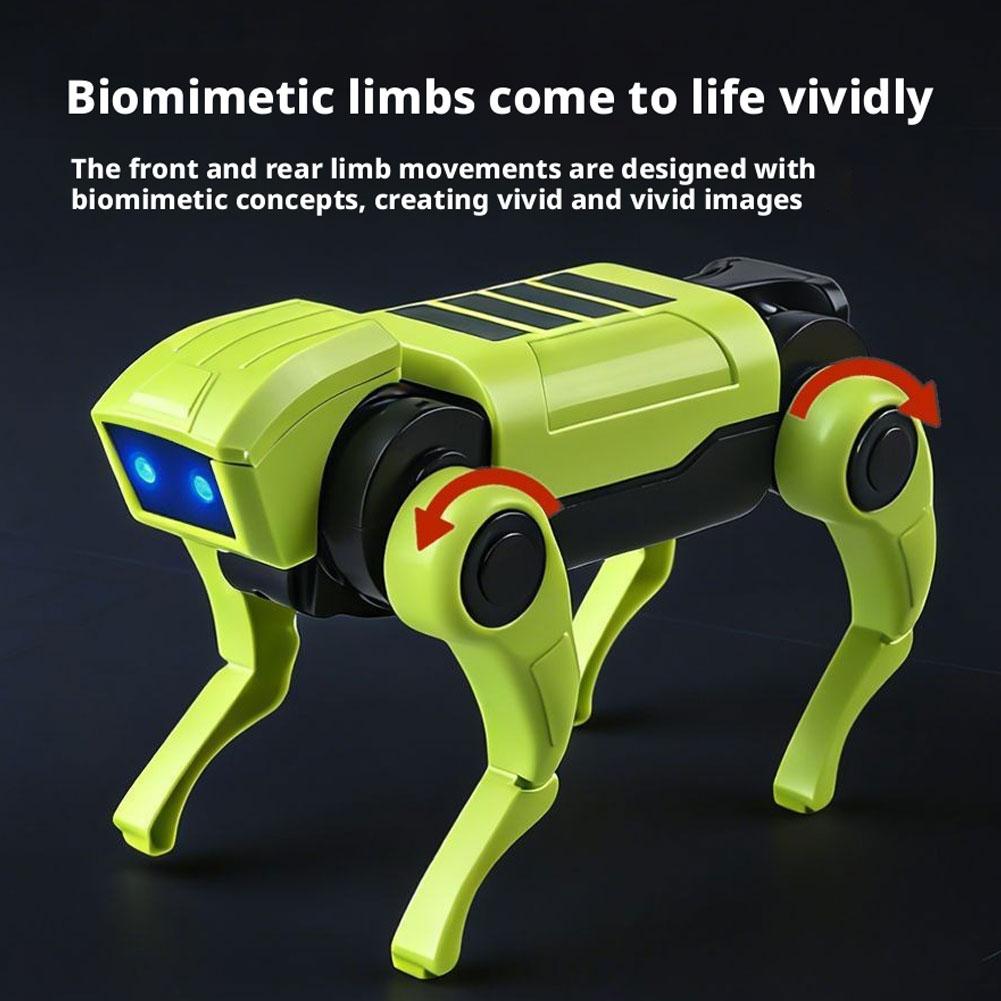 AliExpress Cartoon DIY Assembly Dog Rc Robot Walking Mechanical Toy Science Teaching Assembling Model Electric Toys Kids Gifts, view 6