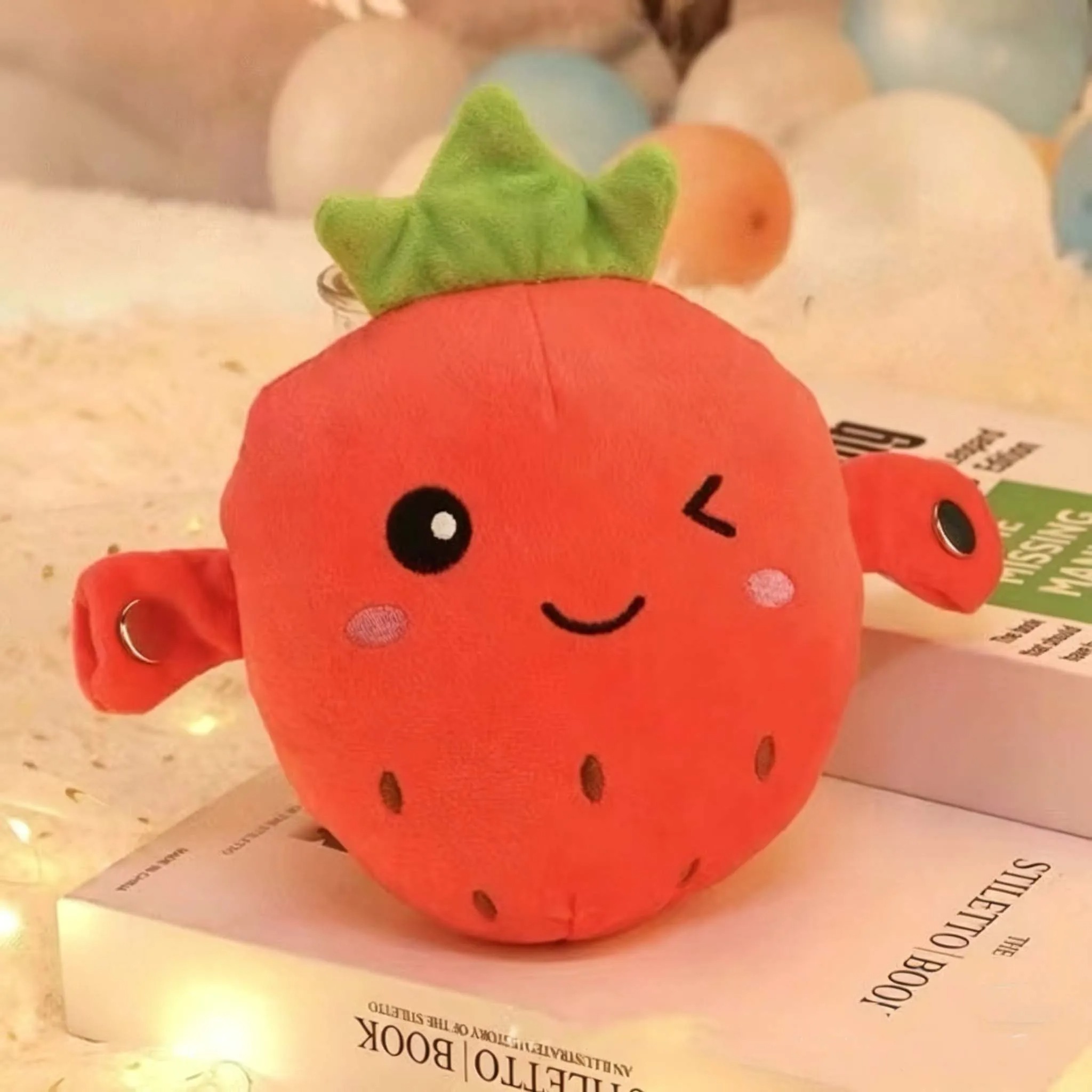 AliExpress Cartoon Fruit Sensory Rhythm Piano Doll Toy, Baby Interactive Fruit Doll, Musical Plaything for Kids, Fun Educational Gift, view 5