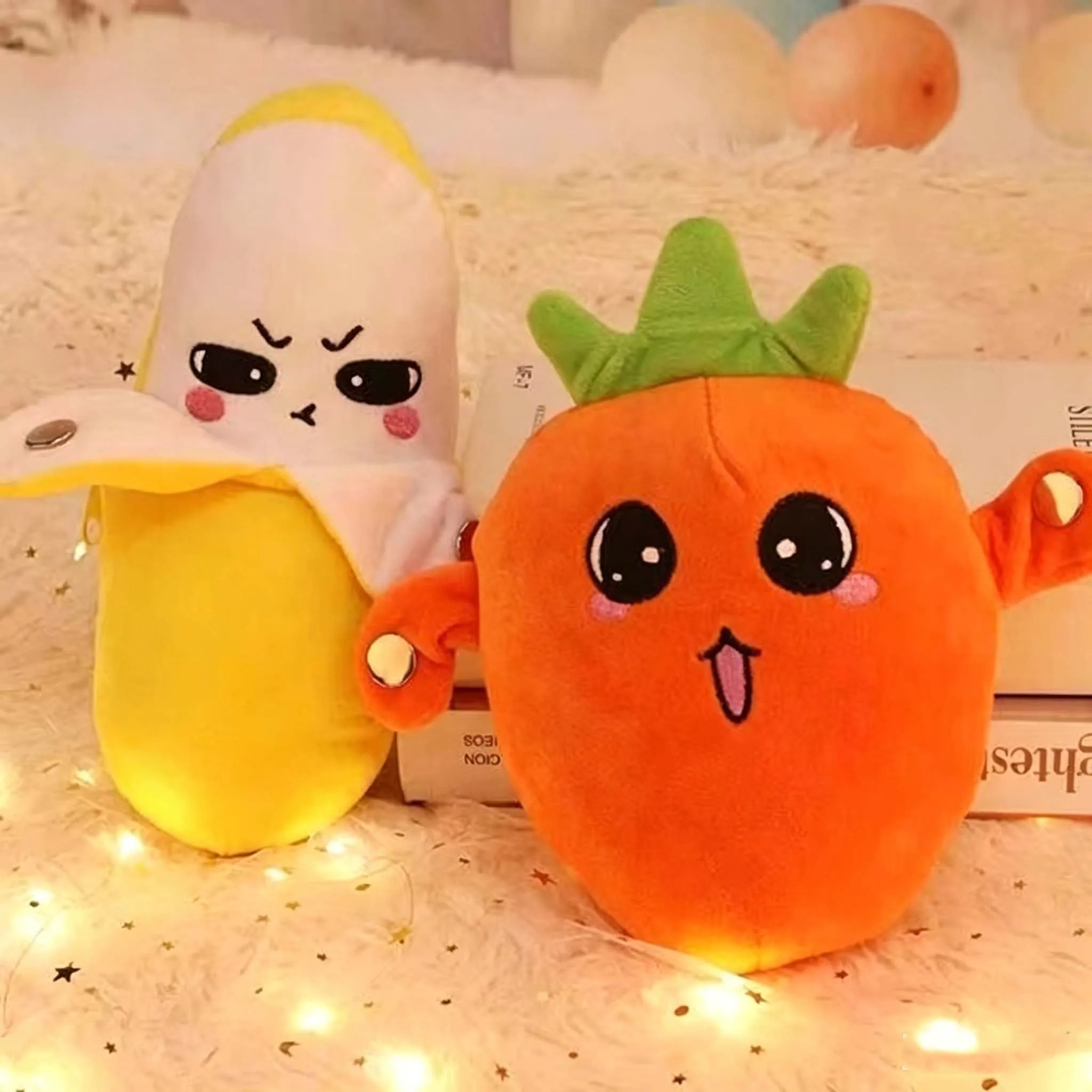 AliExpress Cartoon Fruit Sensory Rhythm Piano Doll Toy, Baby Interactive Fruit Doll, Musical Plaything for Kids, Fun Educational Gift, view 6