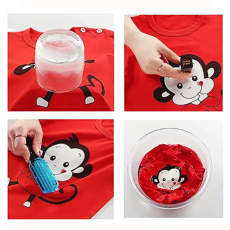 AliExpress Cartoon Printed Clothing Pure Cotton Home Clothes 2 Piece Suits Toddler Fashion Cute Casual Tracksuits Contrast T-shirt+Shorts, view 6