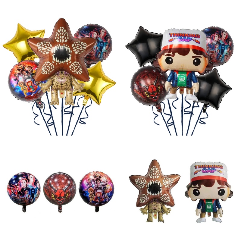 AliExpress Cartoon Strange Story Foil Balloons Carnivorous Flower Festival Decoration Latex Birthday Party Balloon Christmas Supplies