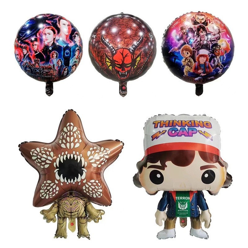 AliExpress Cartoon Strange Story Foil Balloons Carnivorous Flower Festival Decoration Latex Birthday Party Balloon Christmas Supplies, view 2