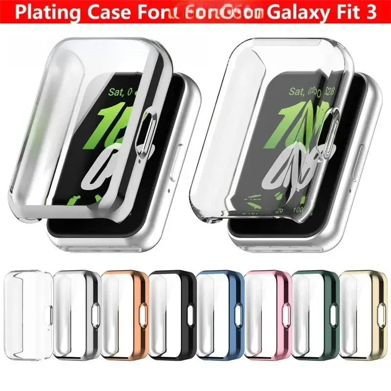 AliExpress Case For Samsung Galaxy Fit3 Screen Protector TPU Full Coverage Protective Cover For Samsung Galaxy Fit 3 Strap Accessories