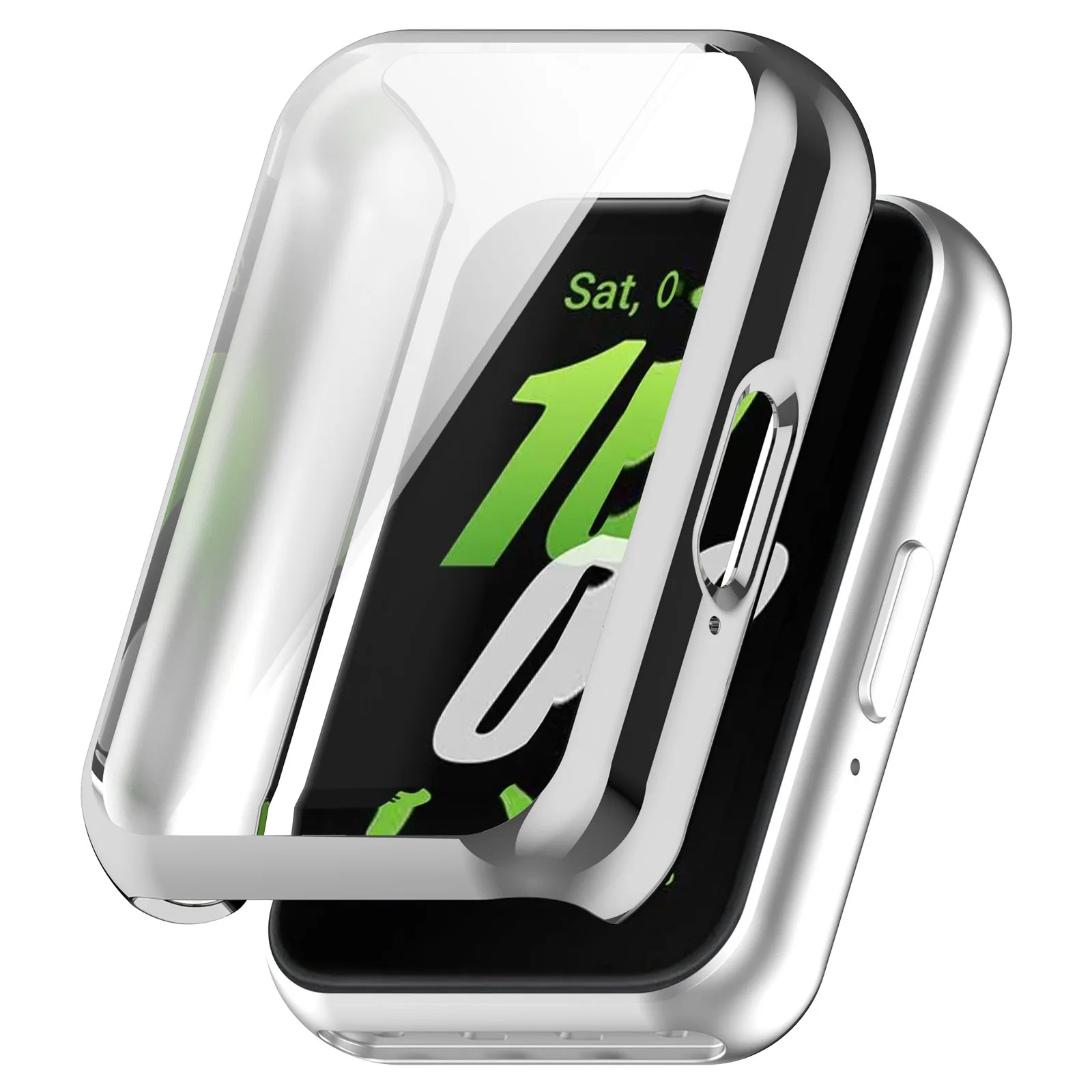 AliExpress Case For Samsung Galaxy Fit3 Screen Protector TPU Full Coverage Protective Cover For Samsung Galaxy Fit 3 Strap Accessories, view 2