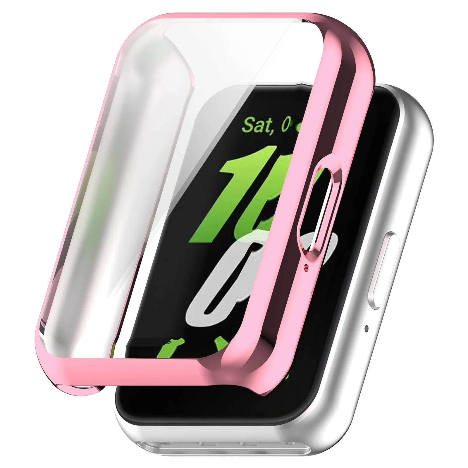 AliExpress Case For Samsung Galaxy Fit3 Screen Protector TPU Full Coverage Protective Cover For Samsung Galaxy Fit 3 Strap Accessories, view 4