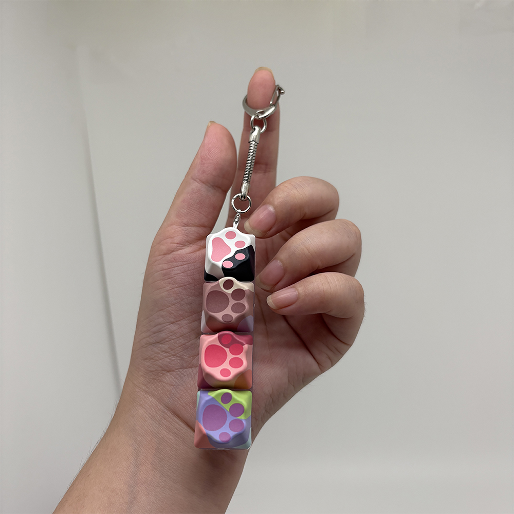 AliExpress Cat Claw Keychain Fidget Charm, view 3