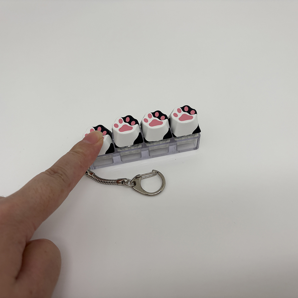 AliExpress Cat Claw Keychain Fidget Charm, view 5