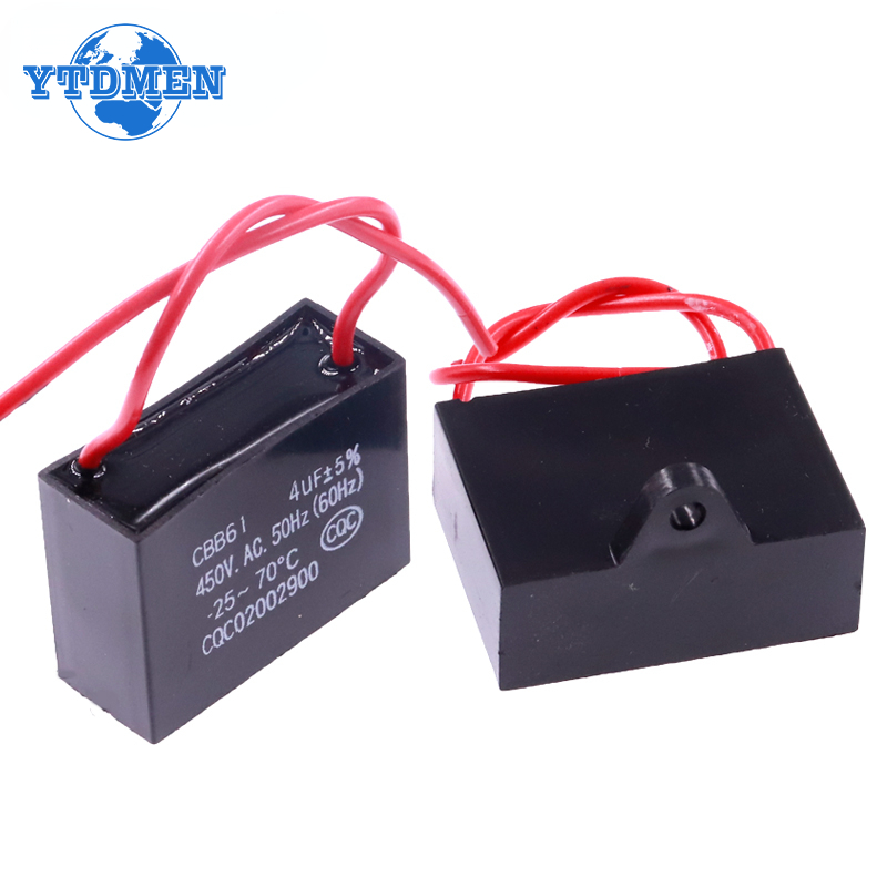 AliExpress CBB61 Capacitor 450vac Fan Starting Capacitor 450V Fan Capacitors 1UF/1.2UF/1.5UF/2UF/2.5UF/3UF/4UF/5UF/6UF/10UF, view 5