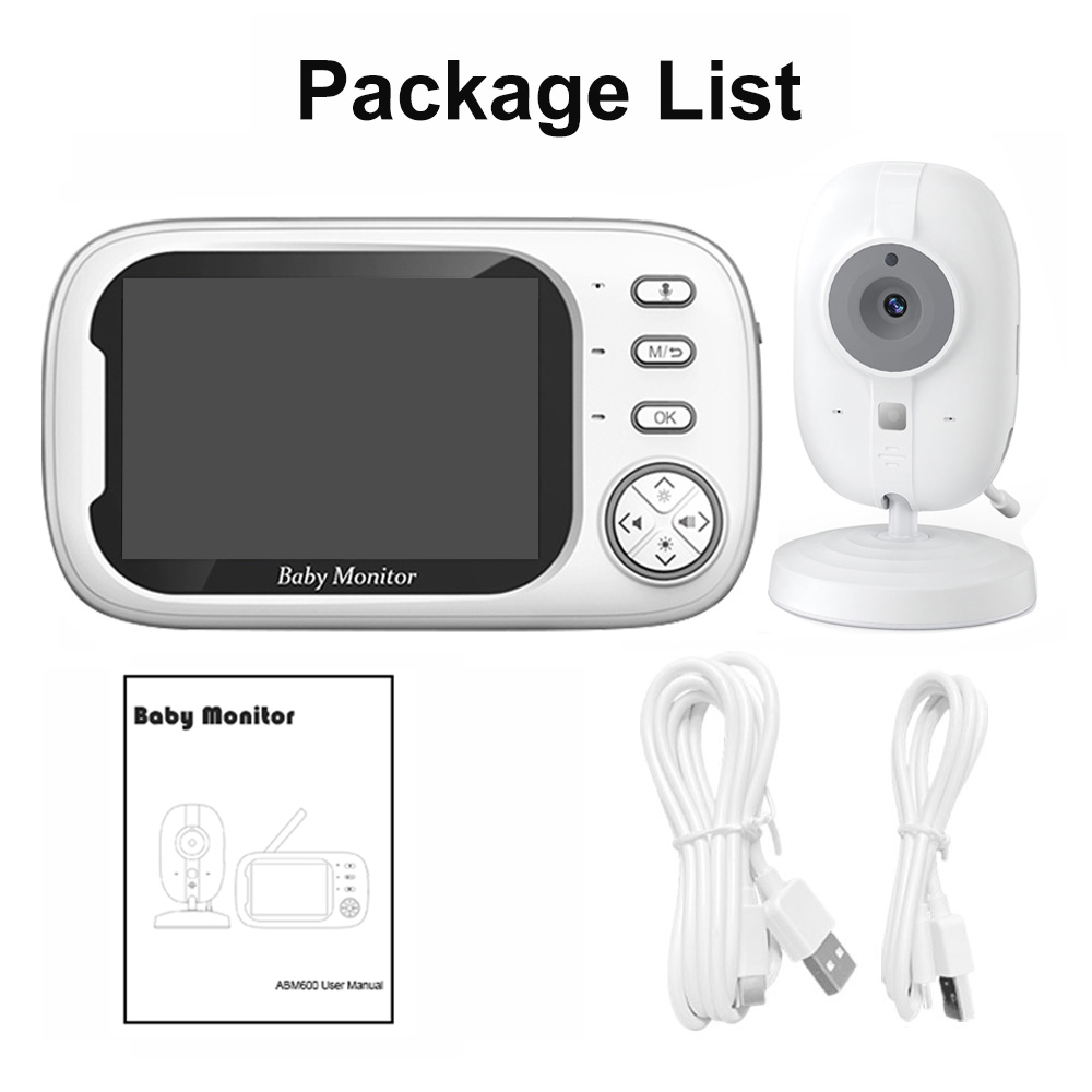 AliExpress Cdycam 3.5 in Wireless Video Baby Monitor, view 2