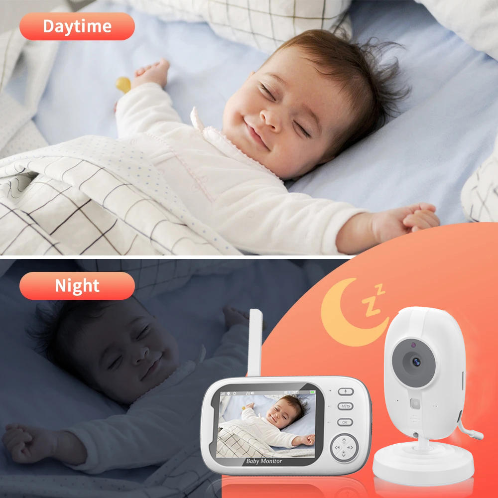 AliExpress Cdycam 3.5 in Wireless Video Baby Monitor, view 5