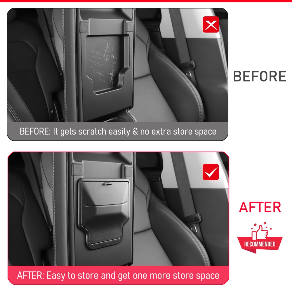 AliExpress Center Console Organizer Tray for Tesla Model Y and 3, view 3
