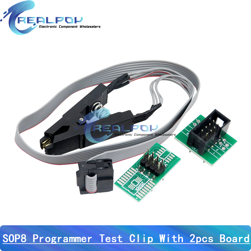 AliExpress CH341A Programmer Adapter + SOIC8 Adapter+ SOP8 Clip With Cable+1.8V Adapter CH341A EEPROM Flash BIOS USB Programmer ZIF Adapter, view 6