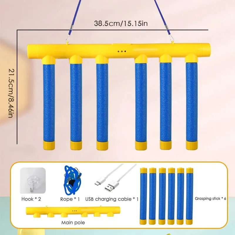 AliExpress Challenge Falling Sticks Game Kids Stick Catching Toy Training Reaction Ability Educational Parent-Child Interactive Toy Sports, view 3