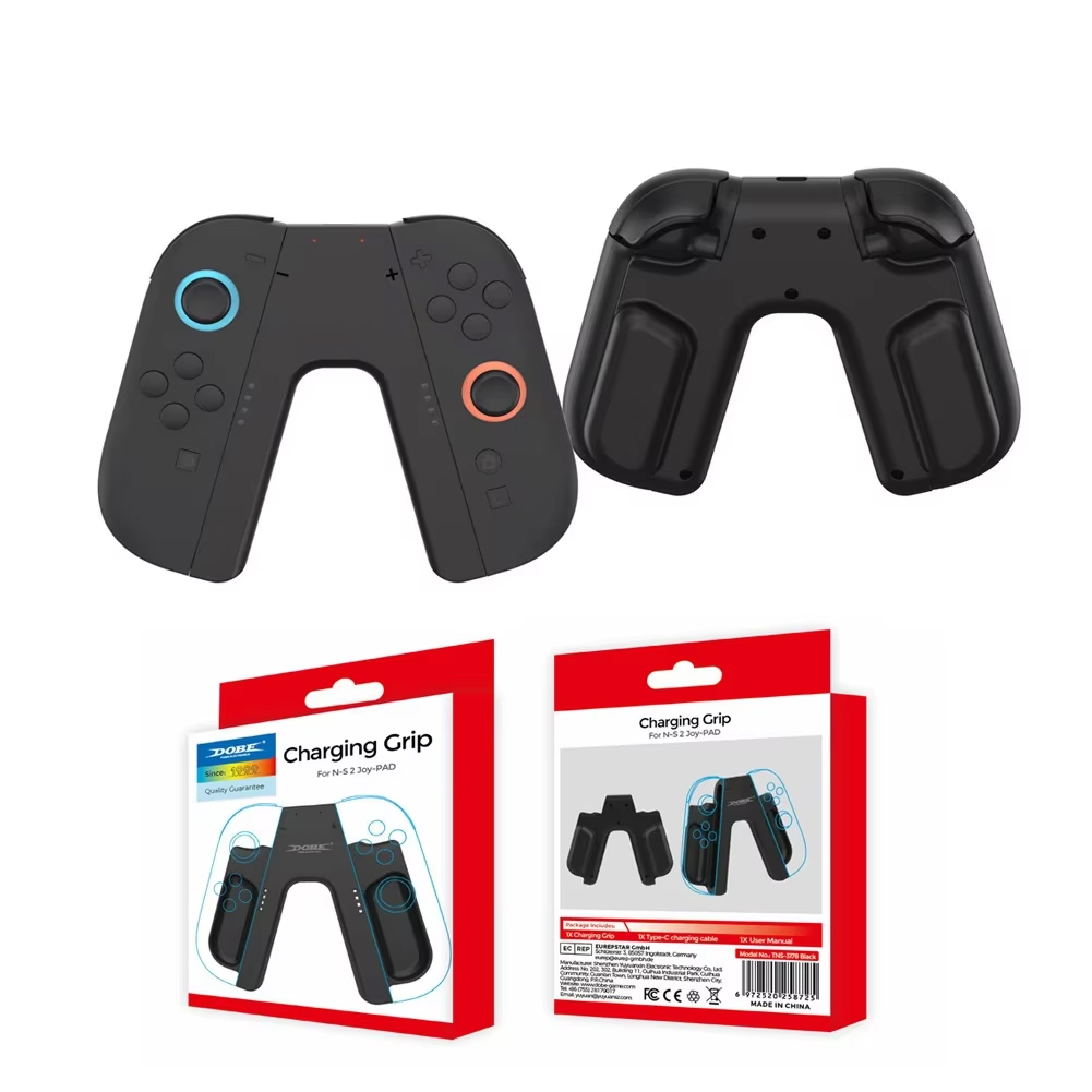 AliExpress Charger Grip Bracket for Switch 2 Joystick Controller Grip Handle Portable Charging Station Base for Switch 2 Gaming Accessories, view 6