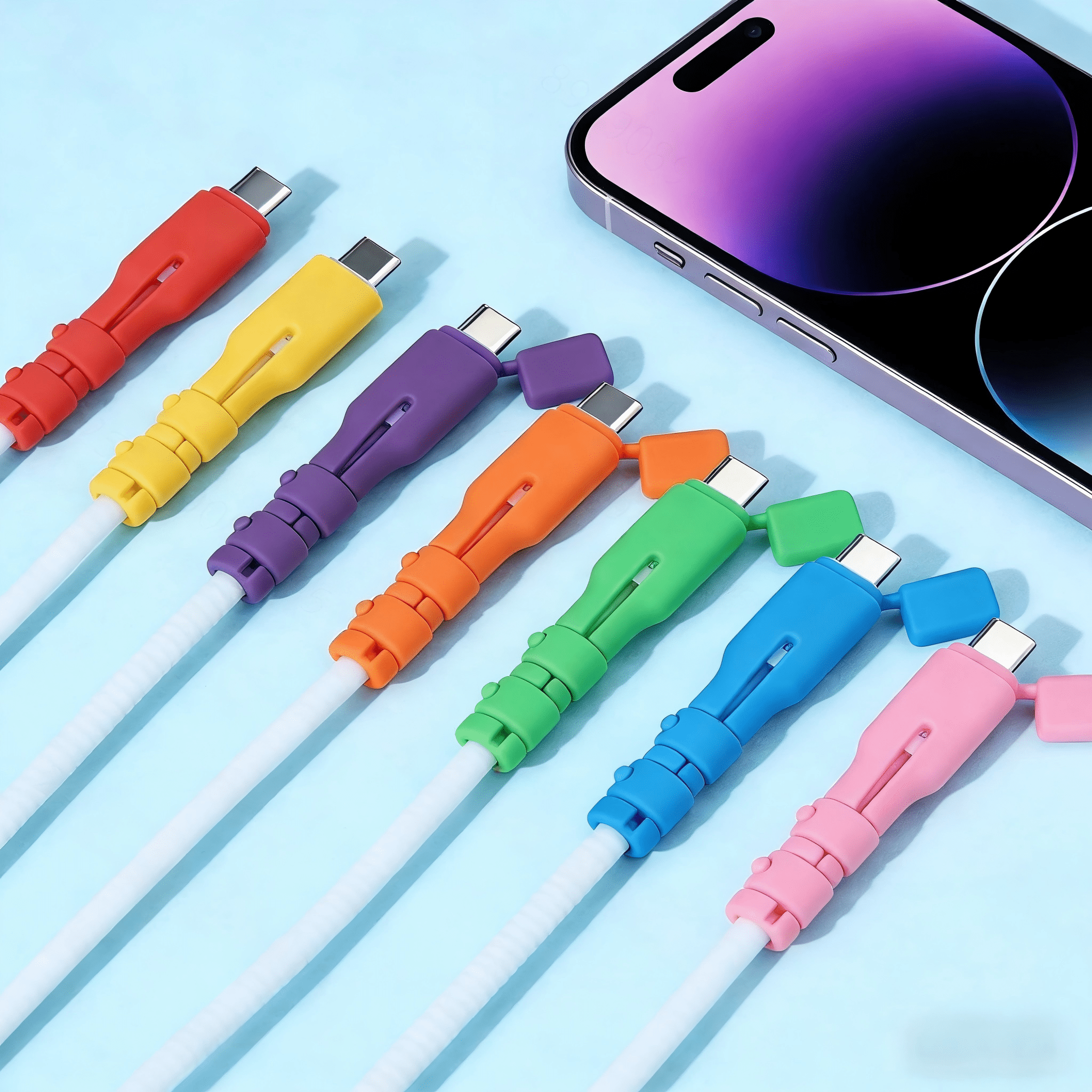 AliExpress Charging Cable Protector Sleeves, view 6