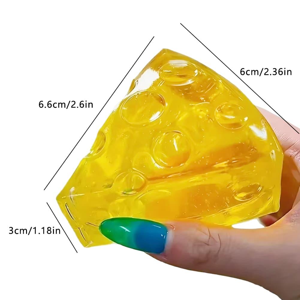 AliExpress Cheese Sugar Squishy Stress Ball Slow Rising Fidget Toy Stress Relief Fidget Toy for Anxiety Relief Squeeze Adults Teens, view 6