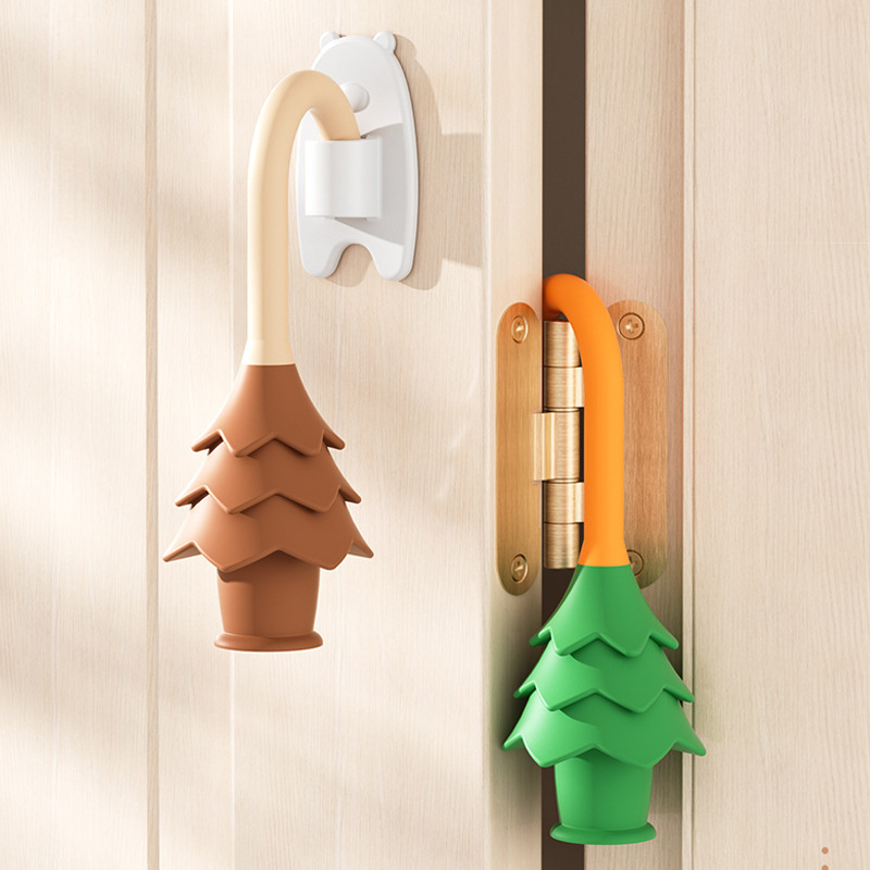 AliExpress Child Safety Anti-Pinch Hand Door Lock Clamp Hanging Door Stopper Card Type - Prevents Closing for Extra Security