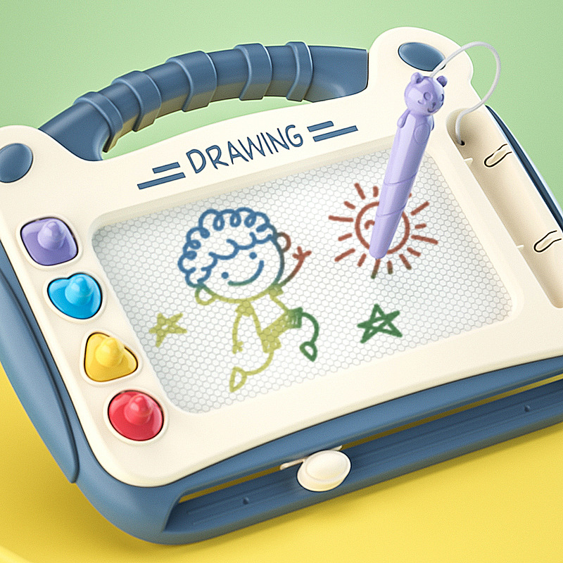 AliExpress Children Cartoon Drawing Board Baby Puzzle Magnetic Writing Board Toy Graffiti Magnetic Drawing Board Montessori Toy for Kids, view 2