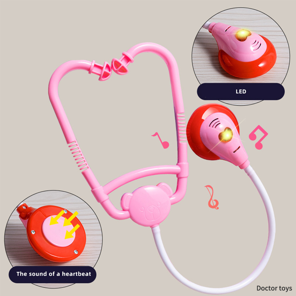AliExpress Children Doctor Play Set Simulation Nurse Toy Doctor Accessories for Kids Home Play Toys Doctor Set Toy Gift for Kids Boys Girls, view 3