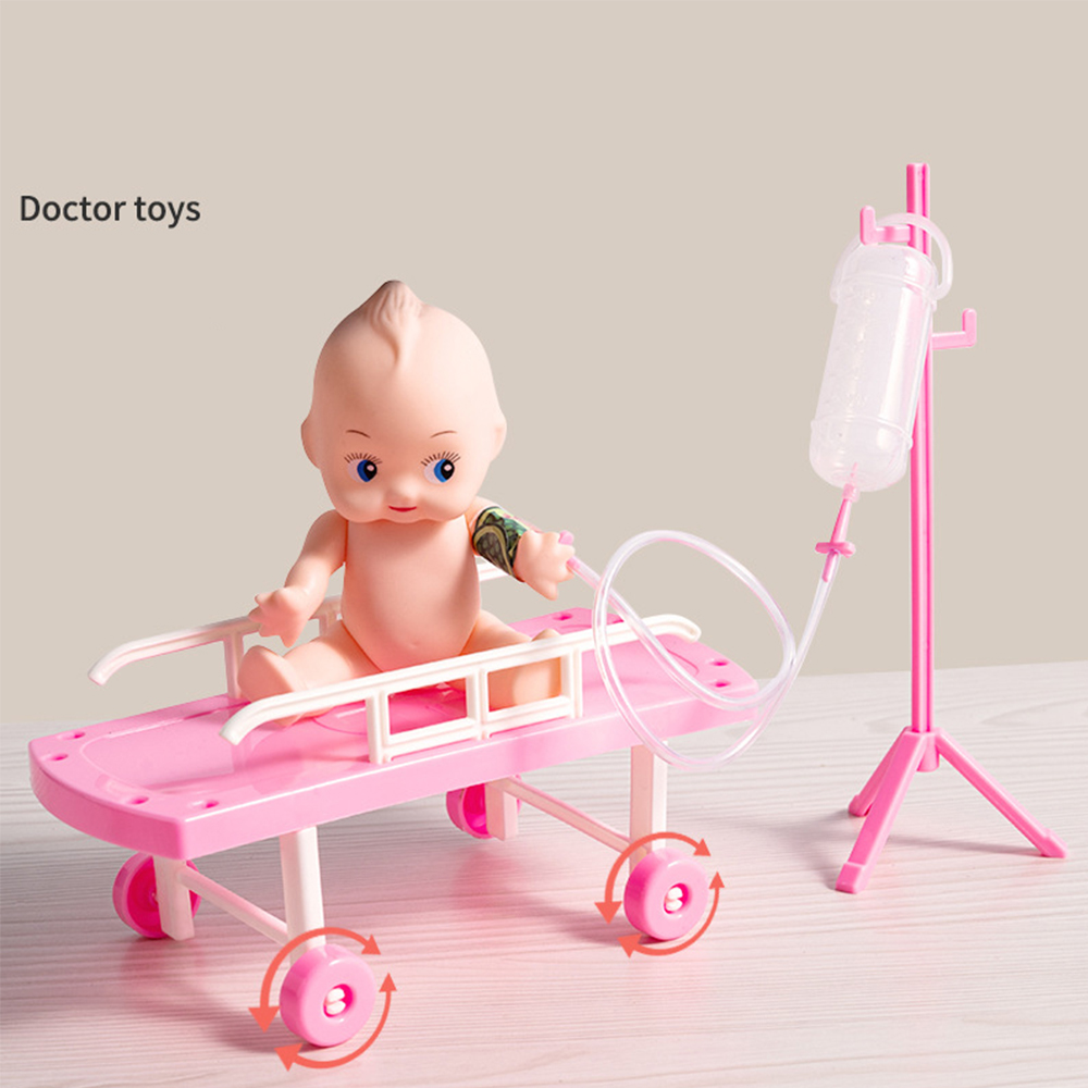 AliExpress Children Doctor Play Set Simulation Nurse Toy Doctor Accessories for Kids Home Play Toys Doctor Set Toy Gift for Kids Boys Girls, view 4