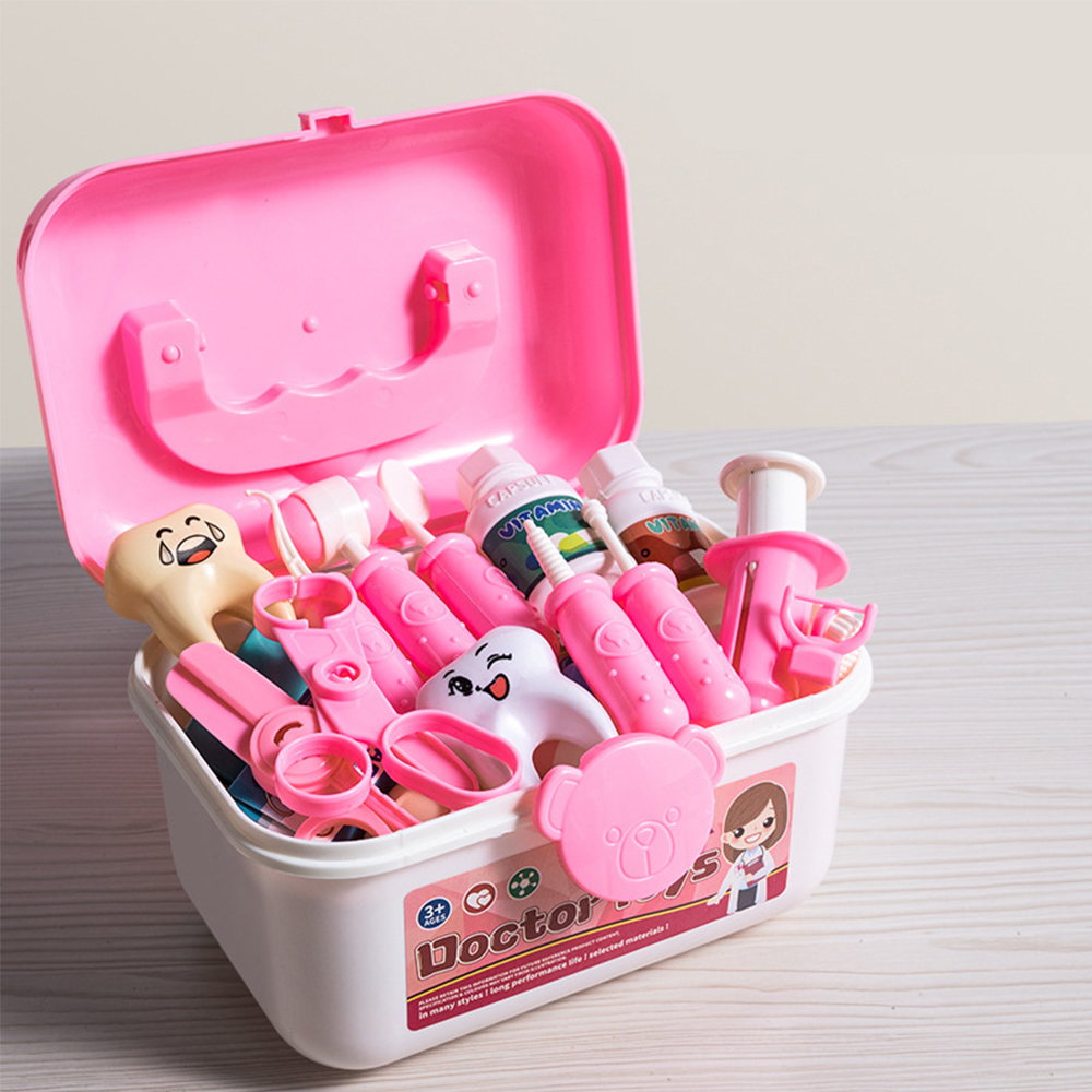 AliExpress Children Doctor Play Set Simulation Nurse Toy Doctor Accessories for Kids Home Play Toys Doctor Set Toy Gift for Kids Boys Girls, view 5