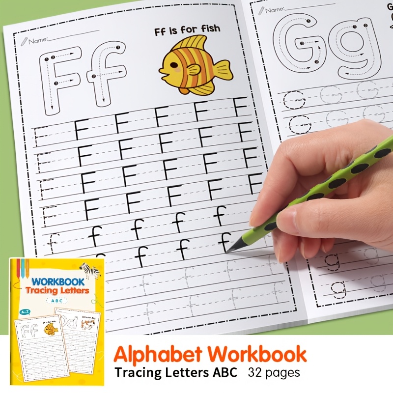 AliExpress Children's Alphabet Practice and Coloring Book