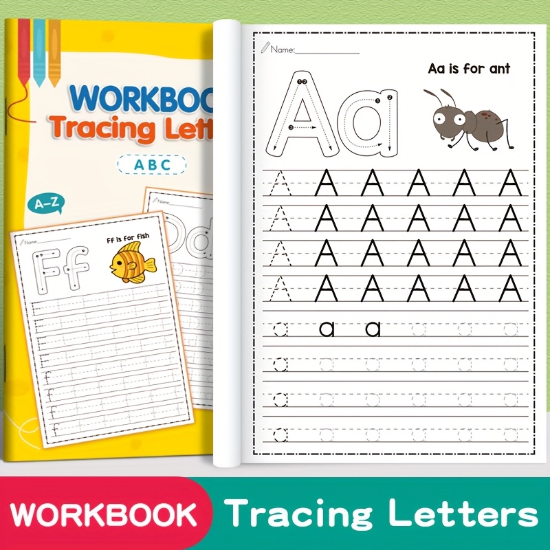 AliExpress Children's Alphabet Practice and Coloring Book, view 3