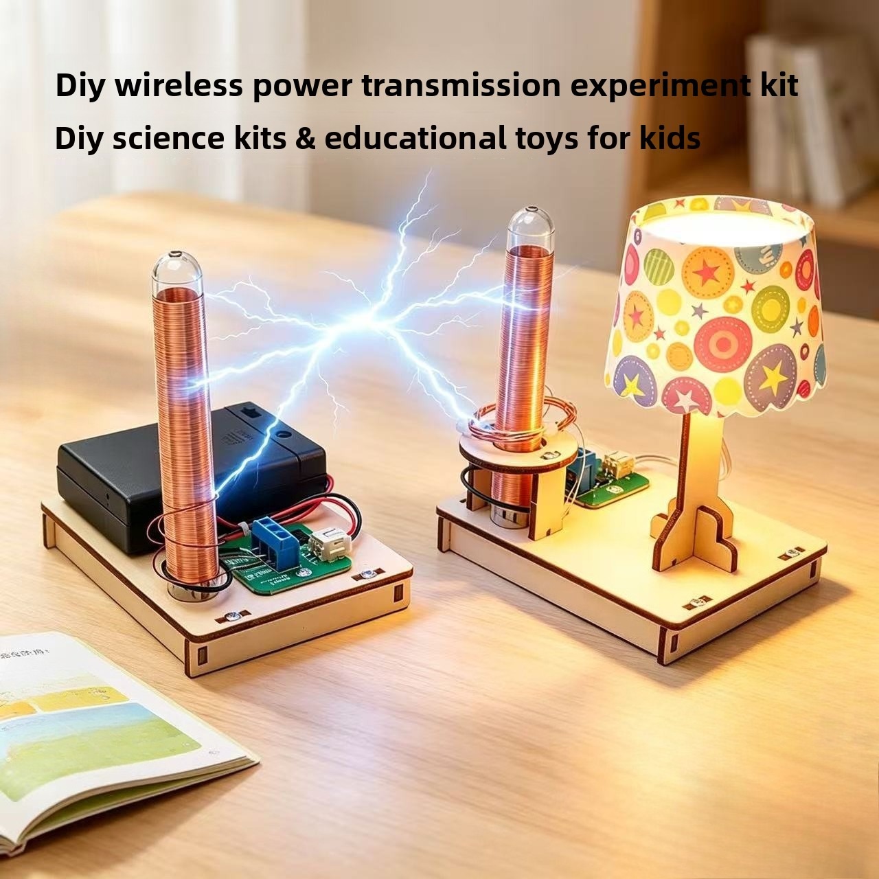 AliExpress Children's Science and Education Experiment Models, DIY Wireless Power Transmission Component Science and Education Toys, view 2