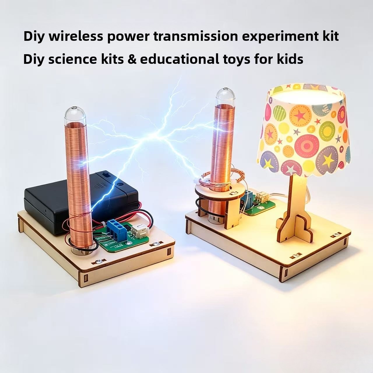 AliExpress Children's Science and Education Experiment Models, DIY Wireless Power Transmission Component Science and Education Toys, view 3
