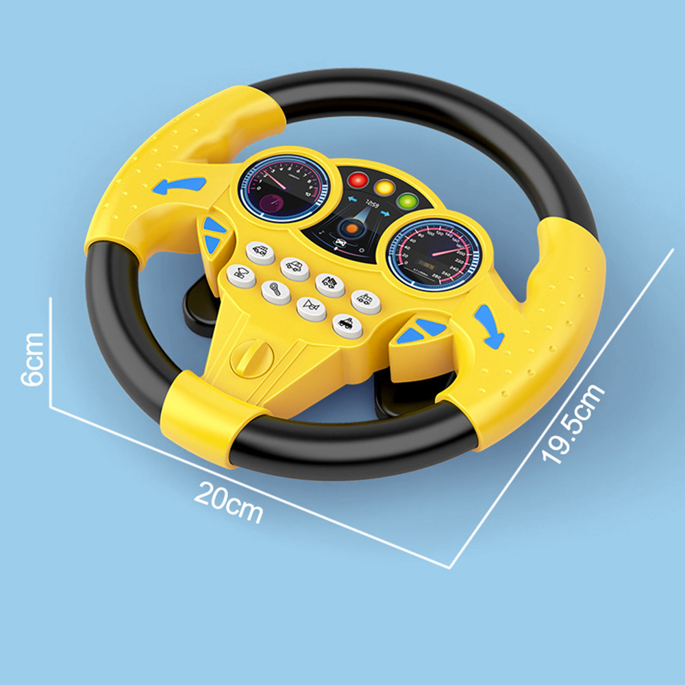 AliExpress Kids Steering Wheel Toy with Music, view 6