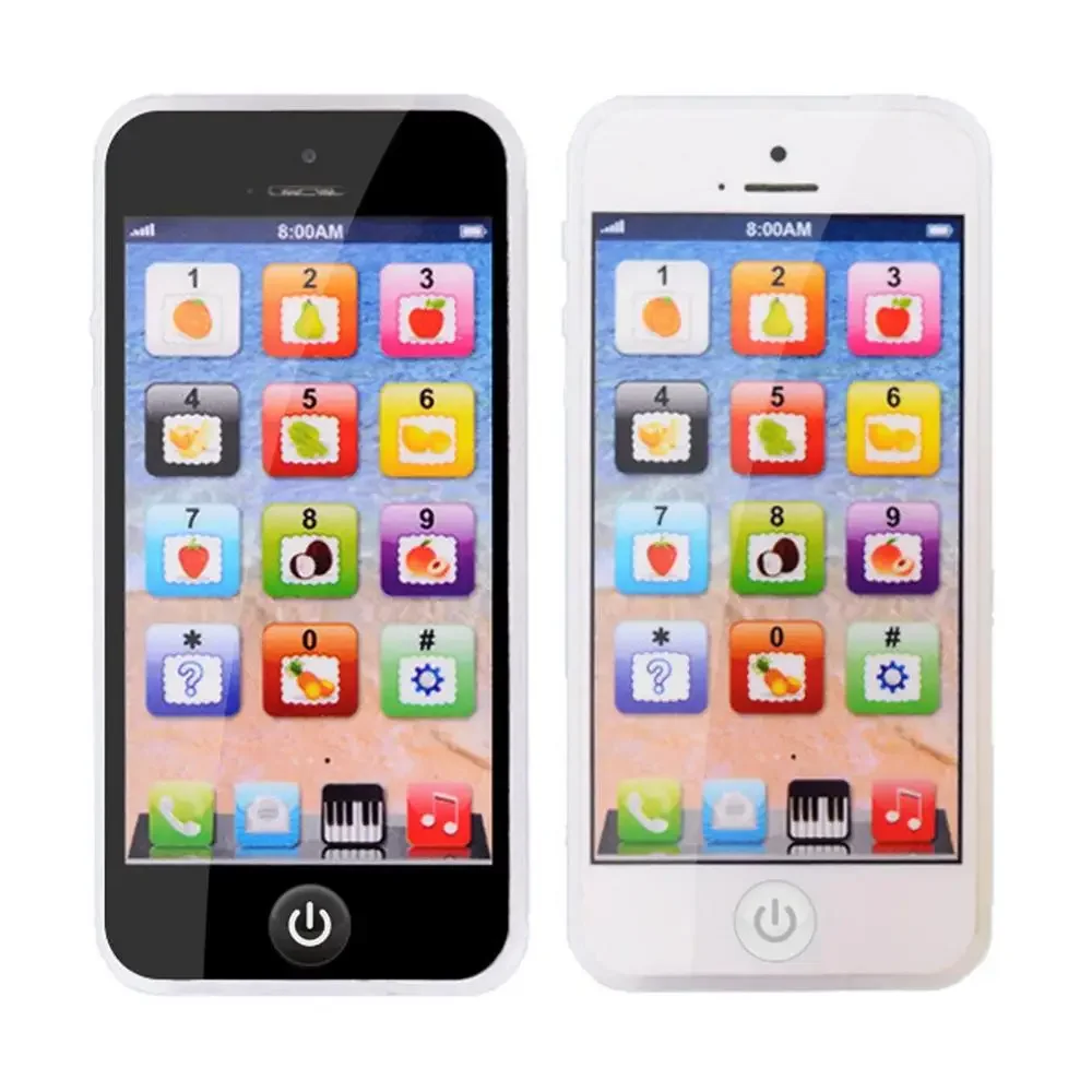 AliExpress Children Simulation Phone Baby Musical Early Educational Toys English Learning Cellphone with Light Sound Mobile Vocal Toy, view 3