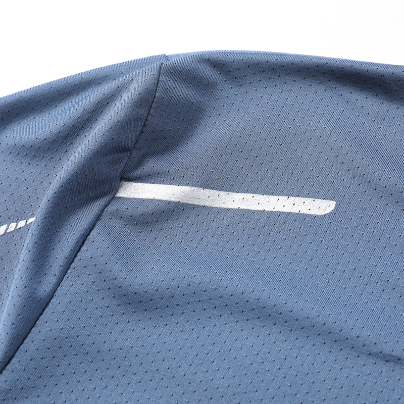 AliExpress CHRLCK Men's Running Quick Drying T-shirts Breathable Hiking Fishing Tees Soft Elasticity Outdoor Sports Short Shirt Summer, view 4