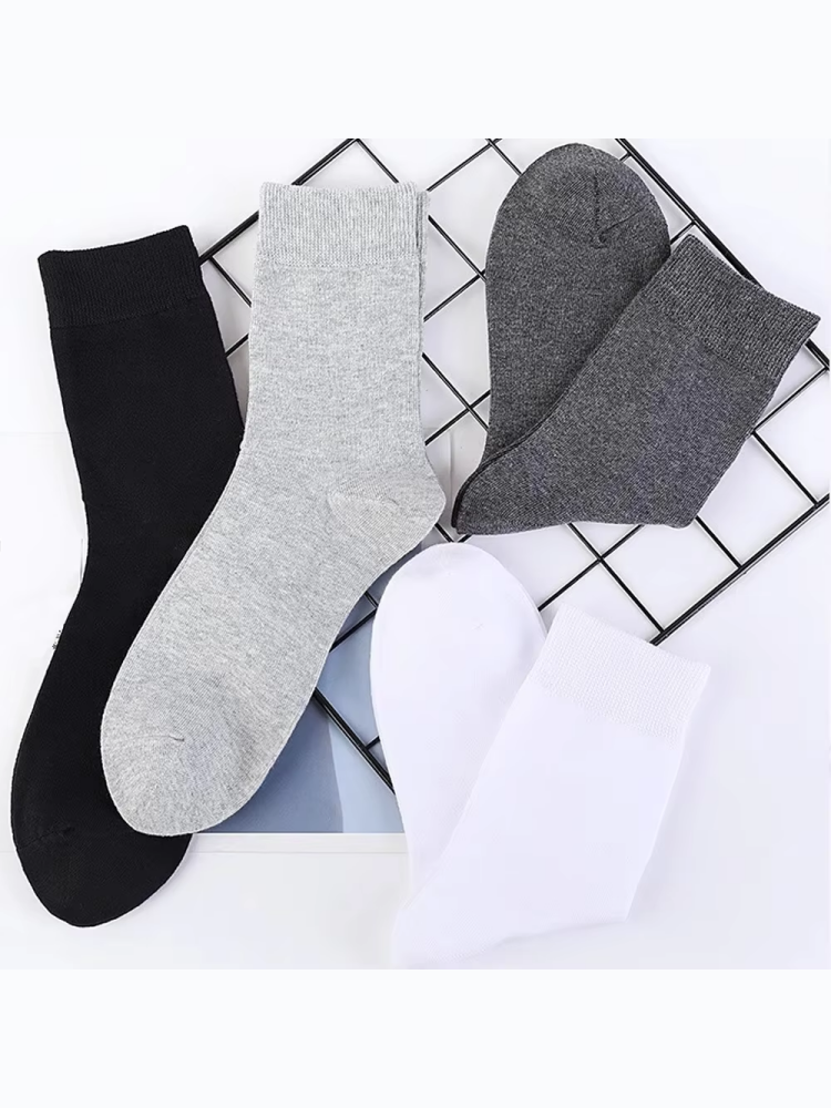 AliExpress CHUANGERM 10-Pack Men's Black Dress Socks