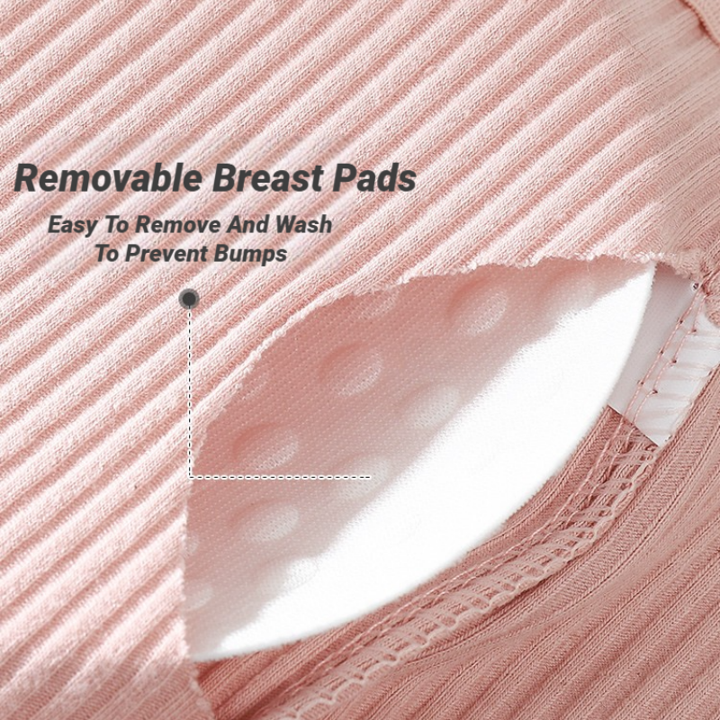 AliExpress CHUANGERM Solid Color Invisible Strapless Bra Summer Women Seamless Chest Wraps Back Lace Breathable Soft Chest Tops, view 3