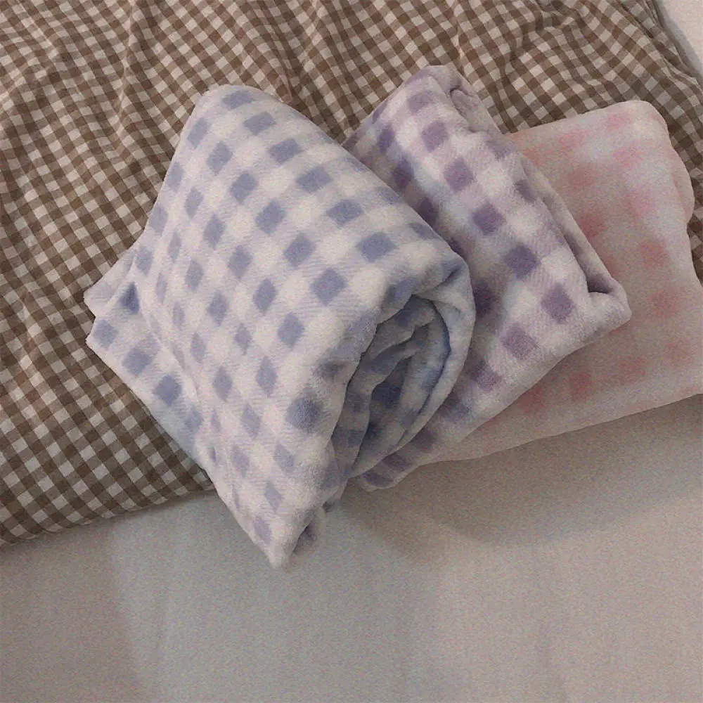 AliExpress CHUANGERM Women's Casual Winter Fleece Pajamas Set, Thick Warm Soft Plaid Top And Pants Home Suit Pyjamas, view 5
