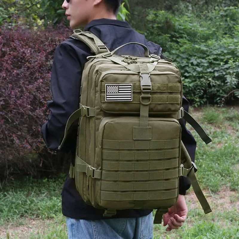 AliExpress Climbing Outdoor Camouflage Backpack Men Bag Sports Travel Backpack Men Tactical Backpack Large Capacity Men Bags, view 6